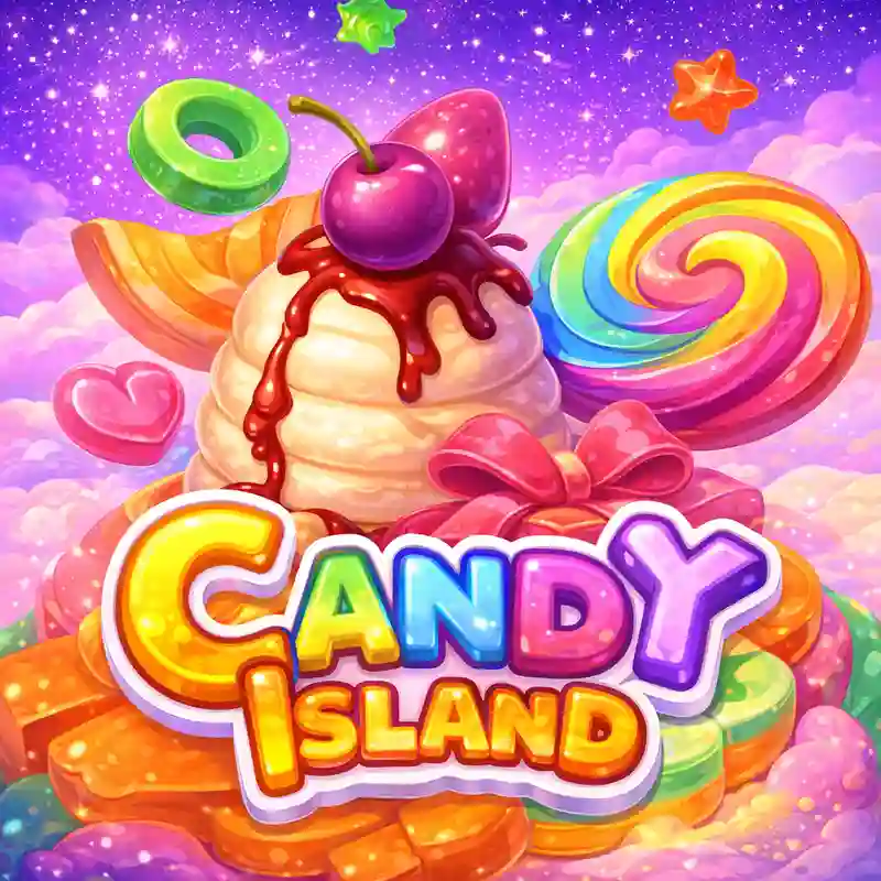 Candy Island online slot game by okaybet